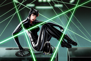Catwoman 2020 Artwork 4k (2048x2048) Resolution Wallpaper