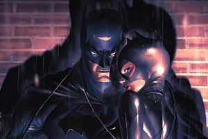 Catwoman And Batman 4k Wallpaper