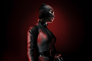 Catwoman X Zoe Kravitz (2932x2932) Resolution Wallpaper