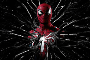 Caught In The Venomous Grasp Spider Man 2 Wallpaper