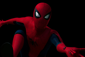 CGI Spider Man (1360x768) Resolution Wallpaper