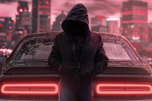 Challenger Hoodie Anonymus Guy Wallpaper