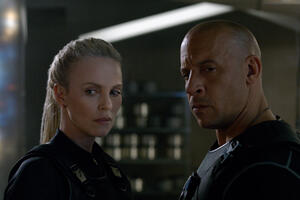 Charlize Theron Vin Diesel In The Fate of the Furious (1280x720) Resolution Wallpaper