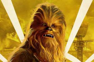 Chewbacca In Solo A Star Wars Story Movie (1920x1080) Resolution Wallpaper