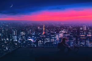 Chill Above The City Rooftop Bliss (1280x800) Resolution Wallpaper