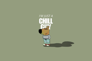 Chill Guy (5120x2880) Resolution Wallpaper