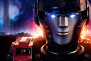 Chris Hemsworth As Orion Pax In Transformers One 2024 Movie Wallpaper