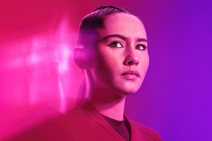 Christina Chong As Laan Noonien Singh In Star Trek Strange New Worlds (2560x1080) Resolution Wallpaper