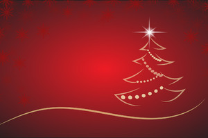 Christmas Tree Background Wallpaper