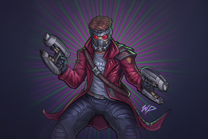 Cinematic Star Lord In Action (1600x1200) Resolution Wallpaper