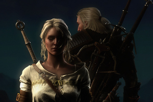 Ciri And Geralt The Witcher 5k