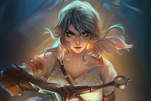 Ciri From The Witcher 3 Wild Hunt 5k Wallpaper