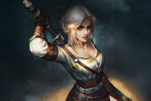 Ciri The Last Surprise (1400x900) Resolution Wallpaper