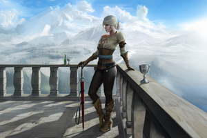 Ciri The Witcher 5k (3840x2400) Resolution Wallpaper
