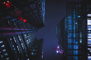City Lights Night Buildings 5k Wallpaper
