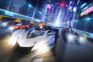 City Street Racing Anime 4k