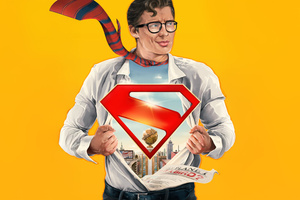 Clark Kent Disguise (2880x1800) Resolution Wallpaper