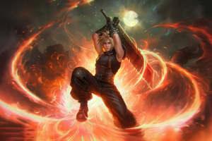 Cloud Strife Ex Soldier For Final Fantasy (2560x1080) Resolution Wallpaper