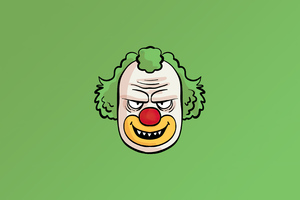 Clown 4k (2932x2932) Resolution Wallpaper