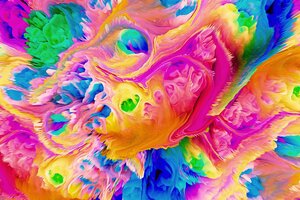 Colorful Abstract Texture Wallpaper