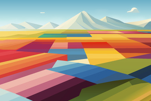 Colorful Salten Landscape 5k