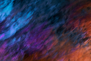 Colorful Smoke Dawn Voyage (1336x768) Resolution Wallpaper