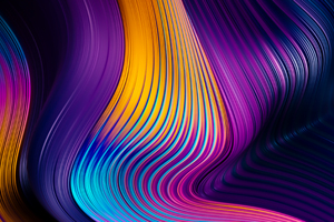 Colors Falling From Top Abstract 4k Wallpaper