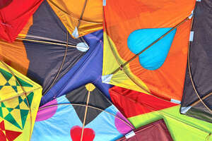 Colourful Kites Wallpaper