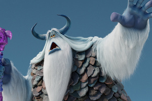 Common As Stonekeeper In Small Foot 2018 (320x240) Resolution Wallpaper