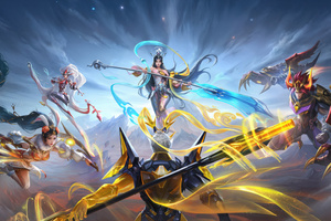 Contra Returns Iron Fan Princess Kv (2560x1024) Resolution Wallpaper