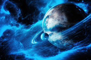 Cosmos Planet 5k Wallpaper