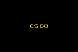 Counter Strike Global Offensive Minimal Logo 4k Wallpaper