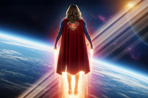 Courage Of Supergirl (2560x1600) Resolution Wallpaper