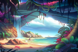 Cove Environment (3840x2400) Resolution Wallpaper