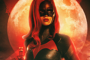 CW Ruby Rose As Batwoman (2932x2932) Resolution Wallpaper