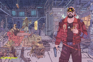 Cyberpunk 2077 Game Captain 4k Wallpaper