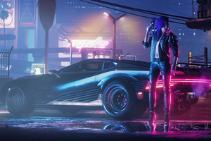 Cyberpunk 2077 Neon City 4k