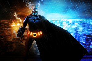 Cyberpunk Batman 4k Wallpaper