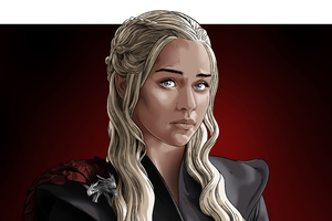 Daenerys Targaryen Game Of Thrones Digital Art
