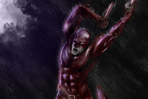 Daredevil 4k Dark Artwork