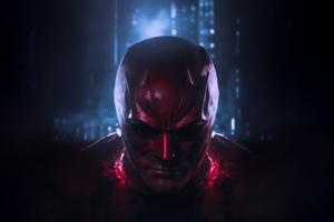 Daredevil Aesthetic (2932x2932) Resolution Wallpaper