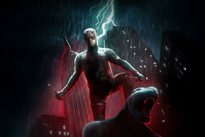 Daredevil Born Again Protector Wallpaper