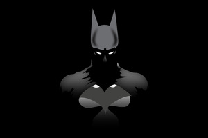 Dark Knight Minimalism 4k