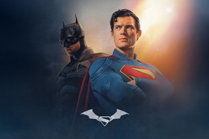 Dark Knight Vs Man Of Steel (1024x768) Resolution Wallpaper
