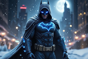 Dark Knight Winter Patrol (3840x2400) Resolution Wallpaper