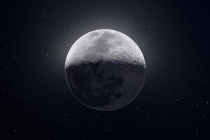 Dark Moon 8k Wallpaper