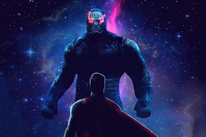 Darkseid Vs Superman Art (1280x1024) Resolution Wallpaper