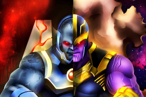 Darkseid Vs Thanos 4k