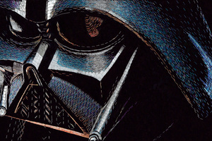 Darth Vader Portrait Wallpaper