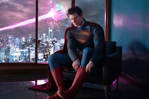 David Corenswet As Superman First Look Wallpaper